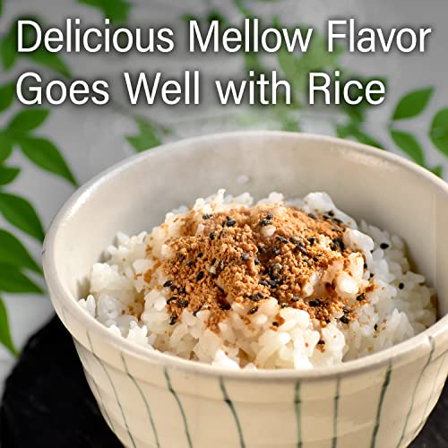 YAMASAN KYOTO UJI Japanese Furikake Seasoning, Rich Red Miso with Dried Bonito Flakes and Black Sesame (45g), Made in Japan,Sold by Japanese company