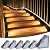 VOLISUN Solar Stair Lights 6 Pack, Solar Step Lights Outdoor Waterproof IP67, LED Outdoor Step Lights, Solar Outdoor Lights Decor for Garden Stair, Deck, Front Step, Front Porch and Patio (Warm White)