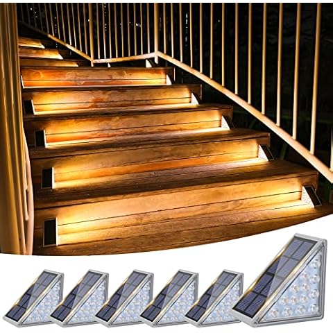 VOLISUN Solar Stair Lights 6 Pack Cover