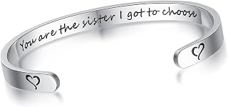 SAM & LORI Personal Bracelets for Teens/Women-Inspirational Jewelry Gifts (Various Designs) for Daughter/Sister/Mom/Friends-Adjustable Bracelet in a Pretty Gift Box