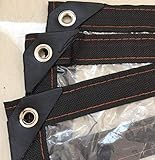 ★ Detalles: Ojales cifrados (sin óxido, un orificio por metro, fáciles de reparar, seguros), plegables (ahorran espacio), cuatro bordes de pan (sellado térmico a alta temperatura, duradero, larga vida útil), ángulo de la bolsa más grueso.