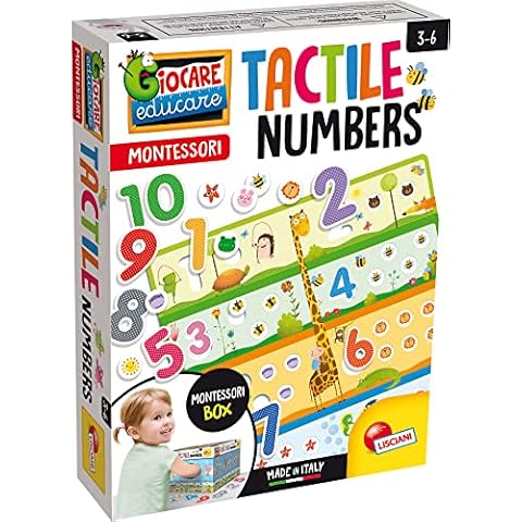 Liscianigiochi EX72453 educational montessori Game, Multi-Coloured Cover