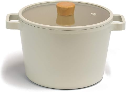 Neoflam Fika Tencere Bej 22 Cm