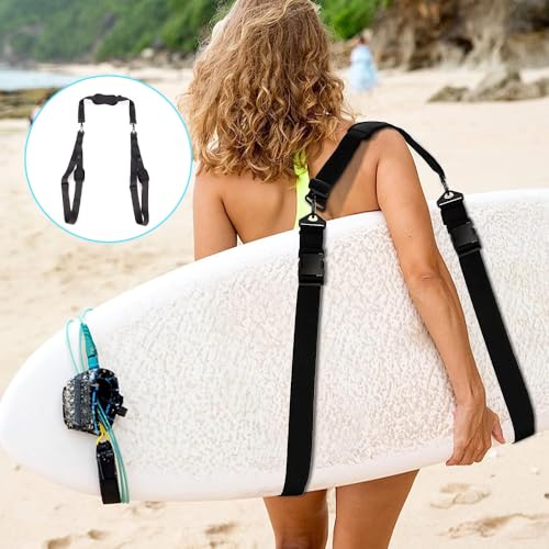 Mineup SUP Tragegurt, Surfboard Tragegurt, Schultergurt Für Surfbretter, Paddleboard Tragegurt, Verstellbarer SUP Board Schultergurt, Paddle Board Strap Für Kajak, Paddle Board, Surfboard