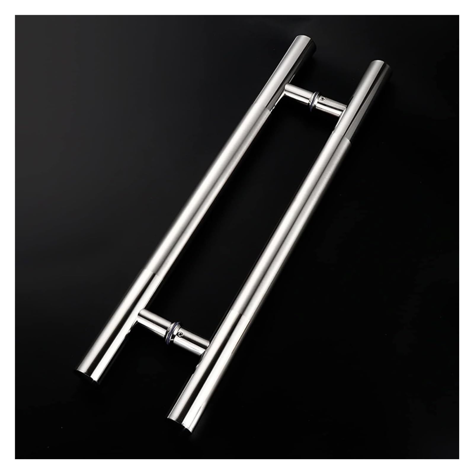 ADGCFKOP Shower Door Handle, Door Pull Sliding Glass Door Pull Handle,Double Sided H Shape Barn Cabinets Door Handles Bar(80cm/32inch)
