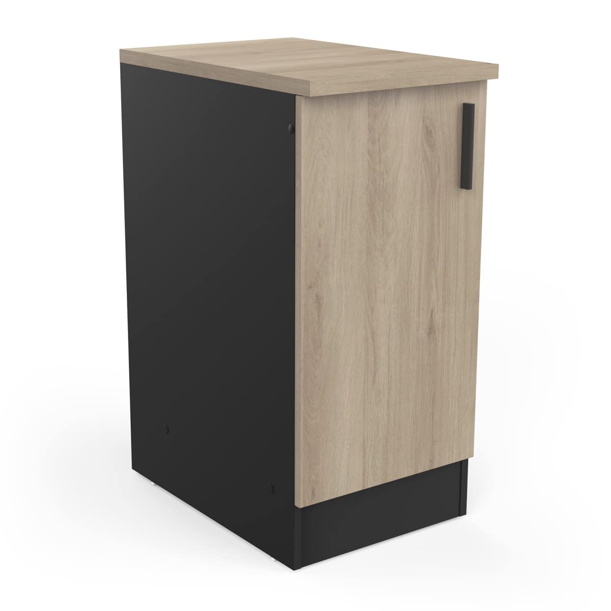 Meuble Bas Cuisine 1 Porte - Origan - Fabriqué en France - Garantie 2 Ans – 60 x 40 x 85 cm