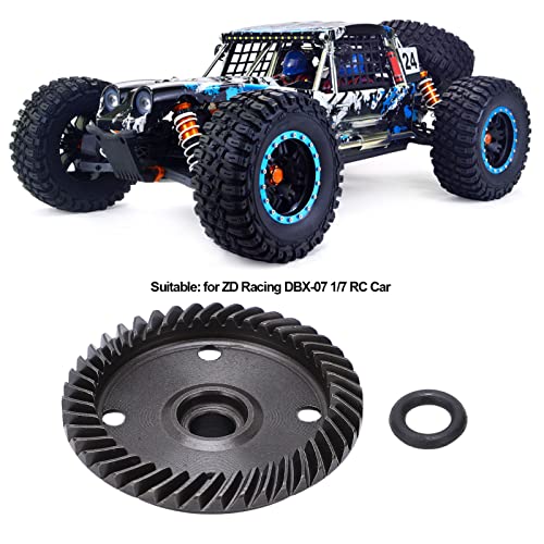 Engranaje diferencial 43T de acero duradero para transmisión de coche RC 1/7 7