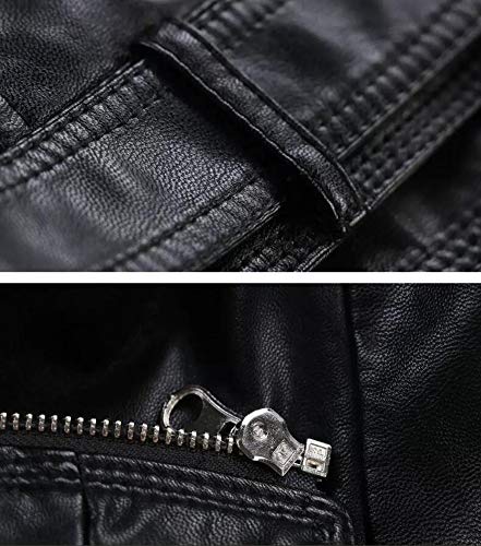 Kedera Womens Motorcycle Biker Faux Leather Sleeveless Vest Jacket Slant Zip With Pockets (Black, Small) #TOP4