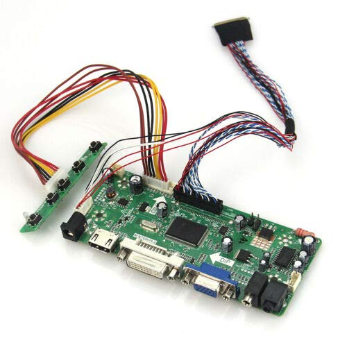 FidgetGear for BT140GW01 V.0 ~ V.9 VB LCD Controller Board(HDMI+VGA+DVI ...