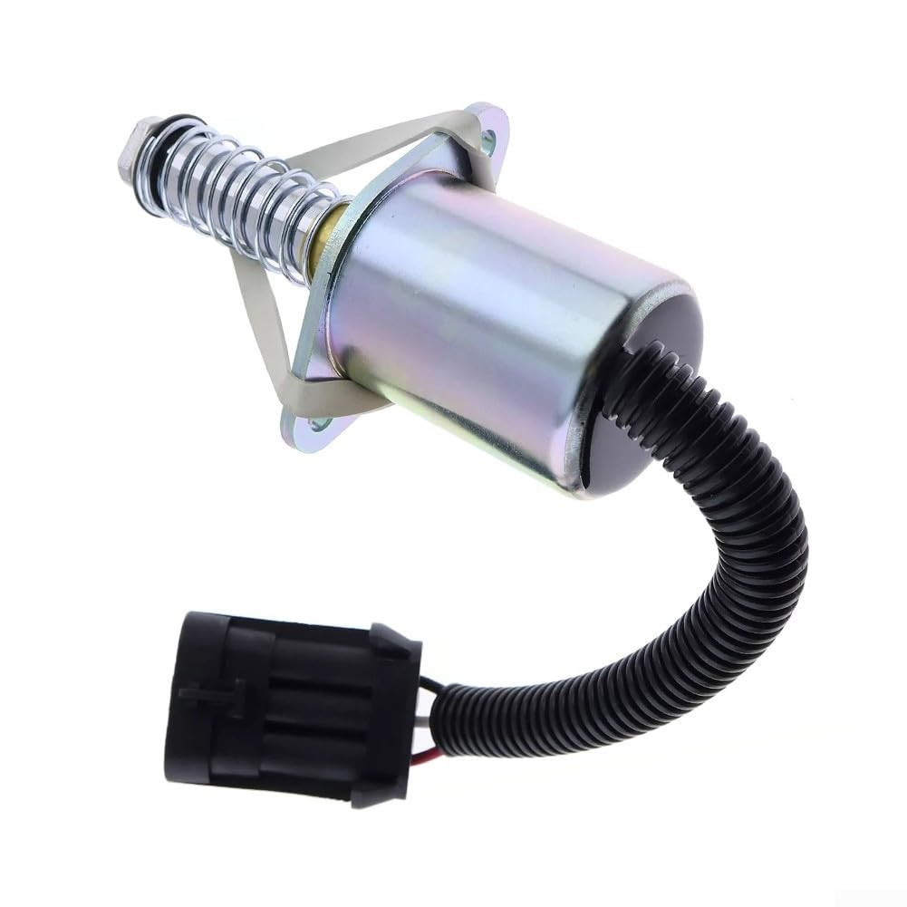 Électrovanne 7136559 - Solénoïde d'arrêt 12 V - Pour chargeur compact Bobcat S550 S160 S130 S750