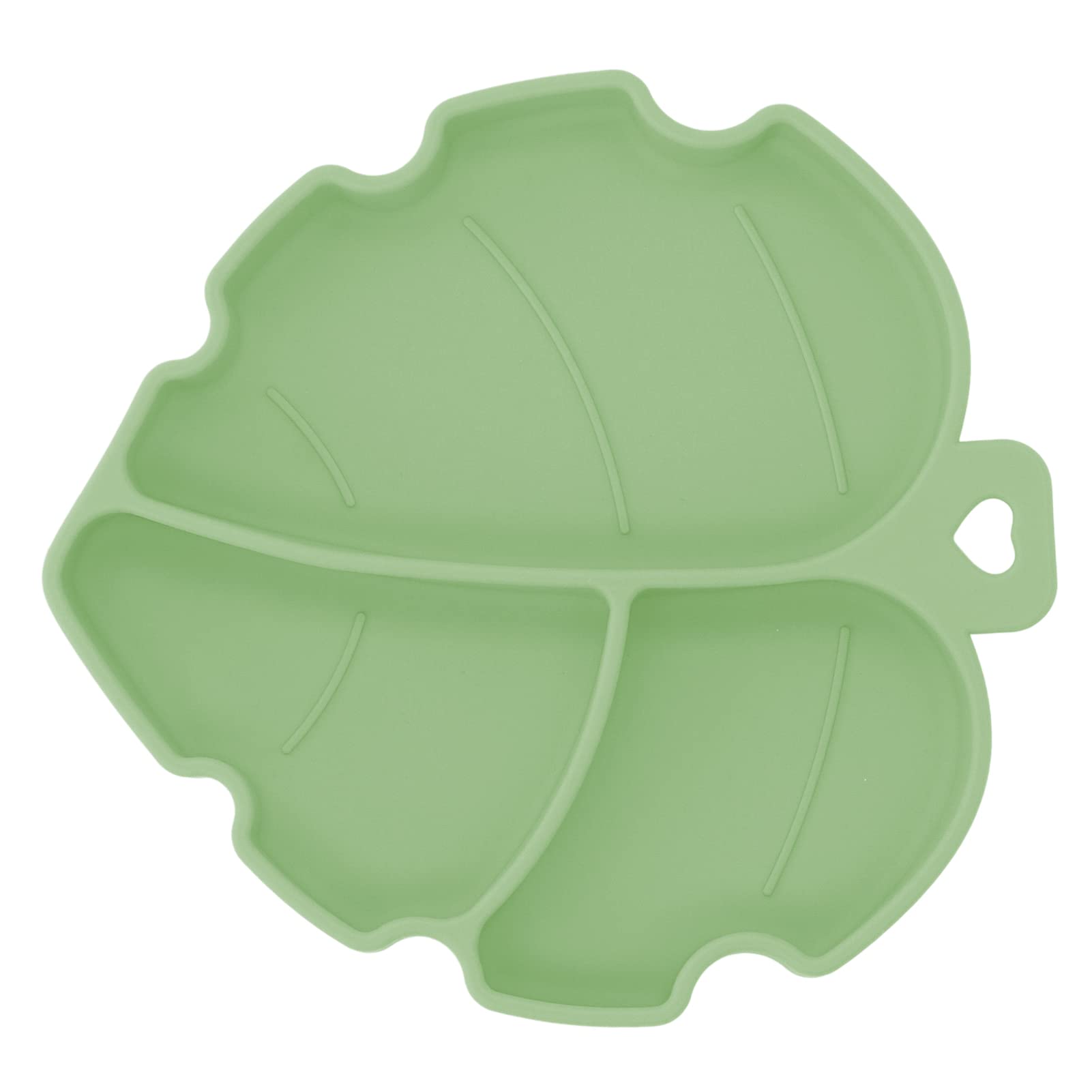 Kit 3 Pratos Com Tampas Cutebe - Silicone Alimentício, Divisórias E Ventosas Fortes Para Bebês