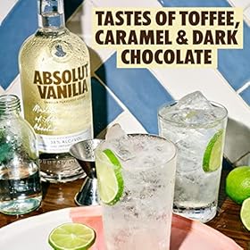 Absolut Vanilia Flavoured Swedish Vodka, 70 cl (Pack of 2) – Absolut