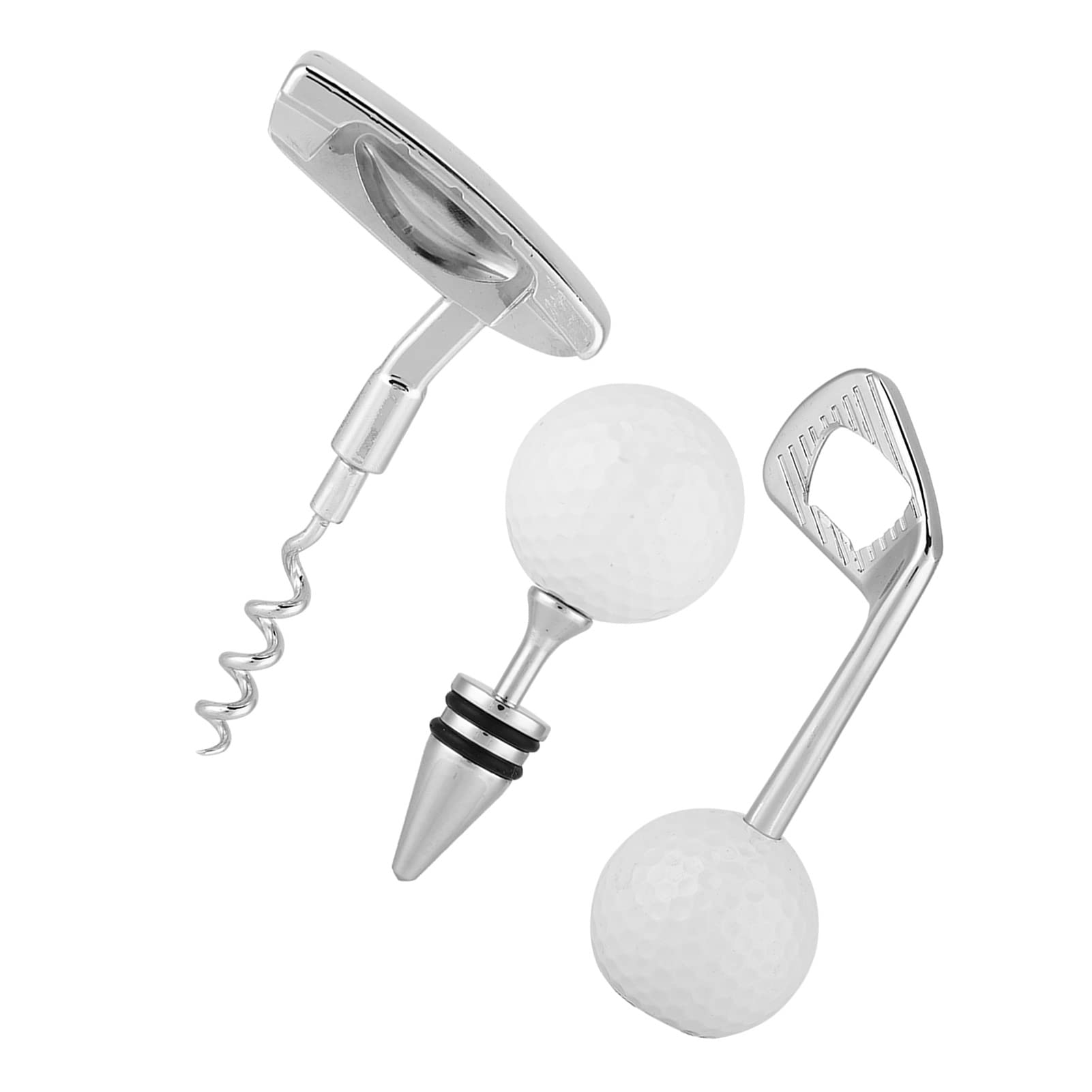 Corkscrew Shaped Zinc Alloy Beer and Red Wine Bottle Opener Cork Opener for Wedding Home Bar Restaurant Gift