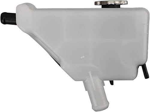 Vista 123 de TRQ Botella de desbordamiento del tanque de expansión del depósito de refrigerante del radiador compatible con Porsche Macan 2015-2018