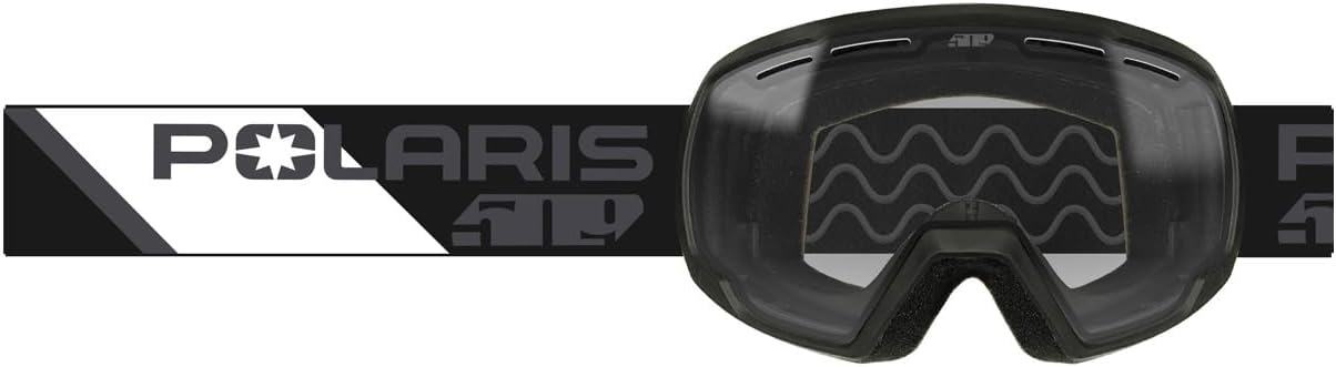 Polaris 509 Youth Ripper Goggle, Off Road or Snow Goggles,Black/White, 2864549
