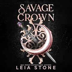 Savage Crown Audiolibro Por Leia Stone arte de portada