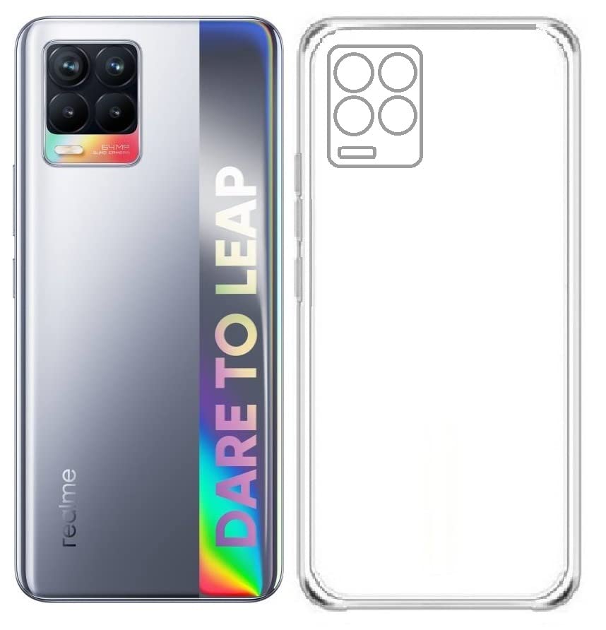 Carrywrap Rubber Back Cover Case For Realme 8/ Realme 8 Pro (Camera Protection Transparent) (B0B3JRWBRF) Amazon Price History, Amazon Price Tracker