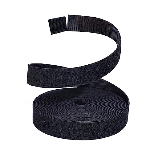 Yih Vane Flanges de nylon, 5 m * 15 mm reutilizáveis fio de fixação da correia para o escritório em casa