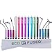 Produktbild Eco-Fused Stylus Stift Bundle - Universal - 8 Lang / 8 Kurz - Kompatibel mit allen kapazitiven Touchscreen-Geräten - Für iPad, iPhone, Samsung-Telefone und -Tablets, alle Android-Telefone und -Tablets und mehr