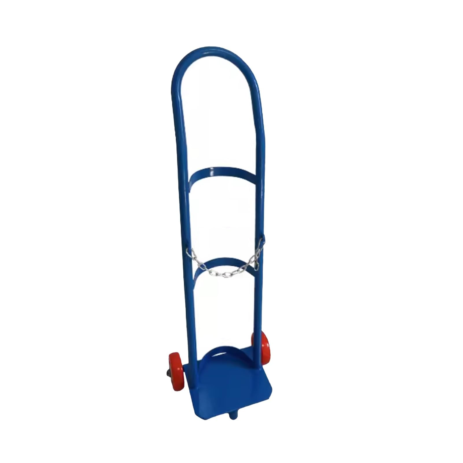Support bouteilles de gaz autoportant 110 cm avec roues et poignée