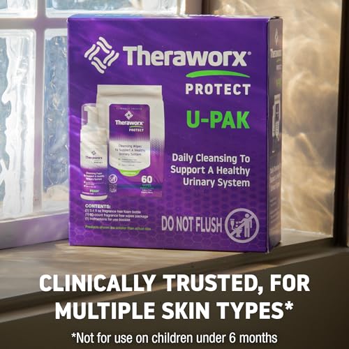 Image of Theraworx Protect U-Pak - Daily Cleansing Kit To Help Support A Healthy Urinary System (Pack of 1)