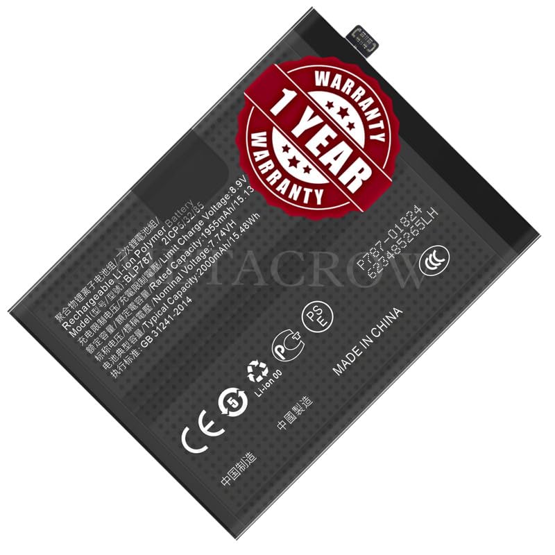 Image of Original BLP787 Battery Compatible for Oppo Reno 4 Pro 4G (CPH2109) | Reno 4 Pro 5G (CPH2089, PDNM00, PDNT00) - (4000mAh) - 1 Year Warranty BC45