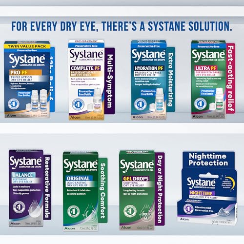 Systane PRO PF Lubricating Eye Drops for Dry Eyes, 0.34 Fl Oz, 2 Pack - image 5