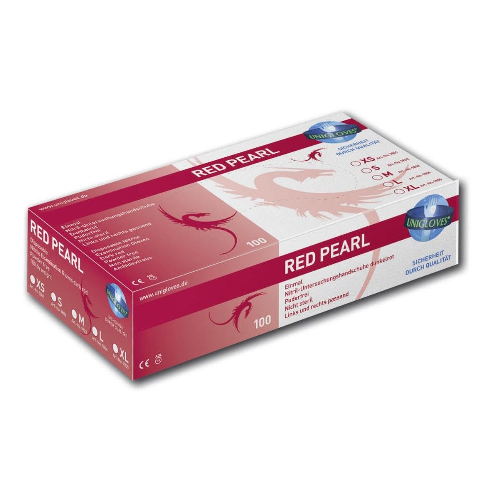 Unigloves nitrile gloves - Violet Pearl - S - 100 pcs