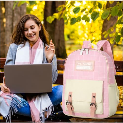 Image of Tinytot 30 Litre Japanese Korean Style School Bag Water-Resistant Laptop & Travel Backpack - Unisex Large 18 Inches Multipurpose Student Backpack for Boys & Girls, Men & Women