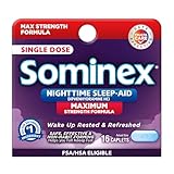 Sominex Nighttime Sleep-Aid Caplets, Maximum Strength, 16 Count
