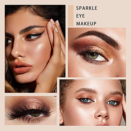 Newbang 4Pcs Double Colors Eyeshadow Stick, Neutral Cream Shimmer Eyeshadow Pencil,Waterproof Long-Lasting Gradient Eyeshadow Pen Set #TOP5