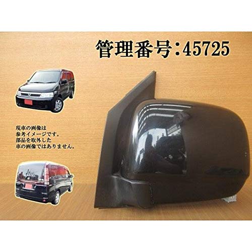 H16 ステップワゴン RF3 B92P/黒/ブラック 左ドアミラー/左サイドミラー