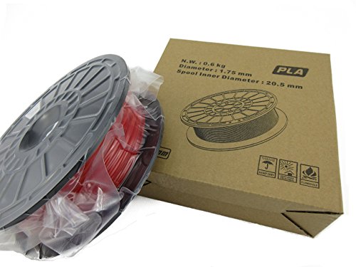 FILAMENTO PLA RED 0,5KG