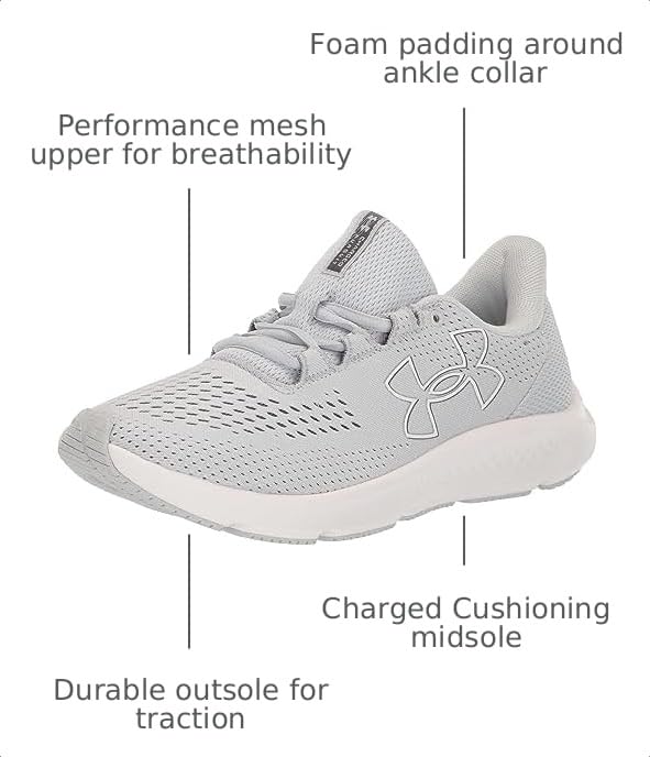 Image of Under Armour Women's Charged Pursuit 3 Big Logo Running Shoes