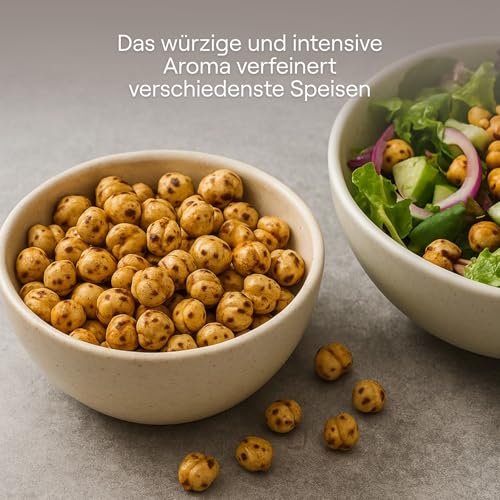 Alucra Kichererbsen geröstet Sari Leblebi 1000g – Knuspriger Snack ohne Zusätze – Getrocknete Kichererbsen für bewusste Ernährung – Proteinreiche Knabberei und Alternative zu Chips
