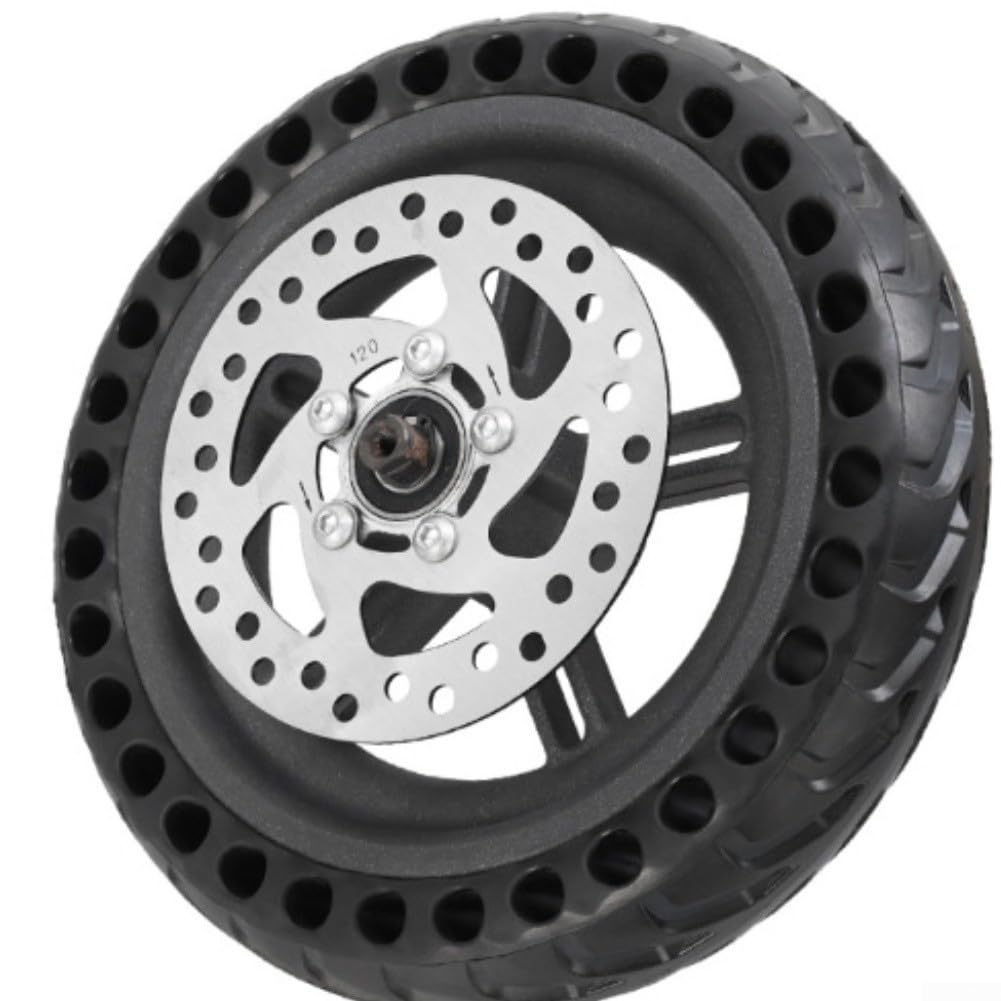 per ruota Monopattino 8.5 Pollici per m365 per per nido d'Ape(120mm brake) | Design per per nido d'ape, assorbimento urti, guida confortevole, camera d'aria, installazione facile