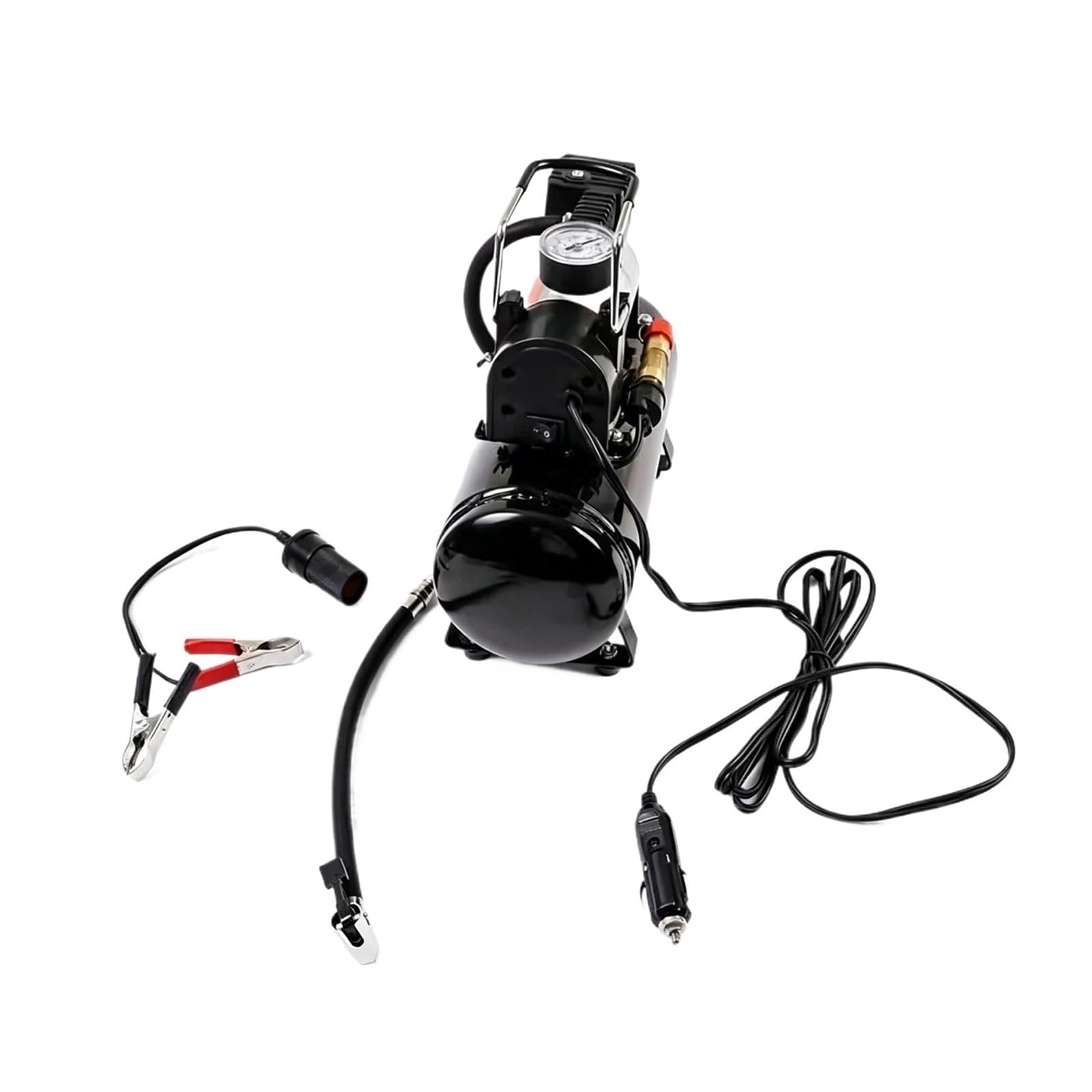 Badika 12V 2.5L Silent Air Compressor 12V/220V 2.5L 4L Oil-Free Silent Air Compressor(12V 2.5L)