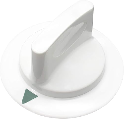 Sikawai - Pomo temporizador irrompible para secadora WE1M652 con protección de funda de metal reforzada por Sikawai Fit para secadora G-E Hot-point