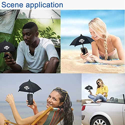 image for BBKON Phone Umbrella Suction Cup Stand, Universal Adjustable Outdoor C