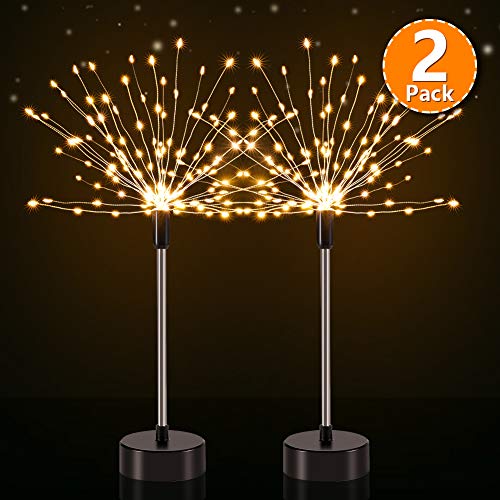 CrazyFire Firework Light with Remote Control,152 LED 8 Mode Twinkle Lights,DIY Starburst Light
