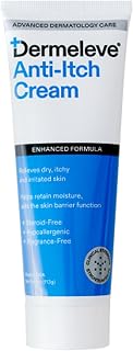 Dermeleve Steroid Free Anti-Itch Cream | Extra Strength for Psoriasis, Seborrheic Dermatitis, Viral Rash, Bug Bites, Allergy, Chronic Hives, Neuropathy (Nerve) | Full Body Itch Relief | 4 oz (1 Pack)