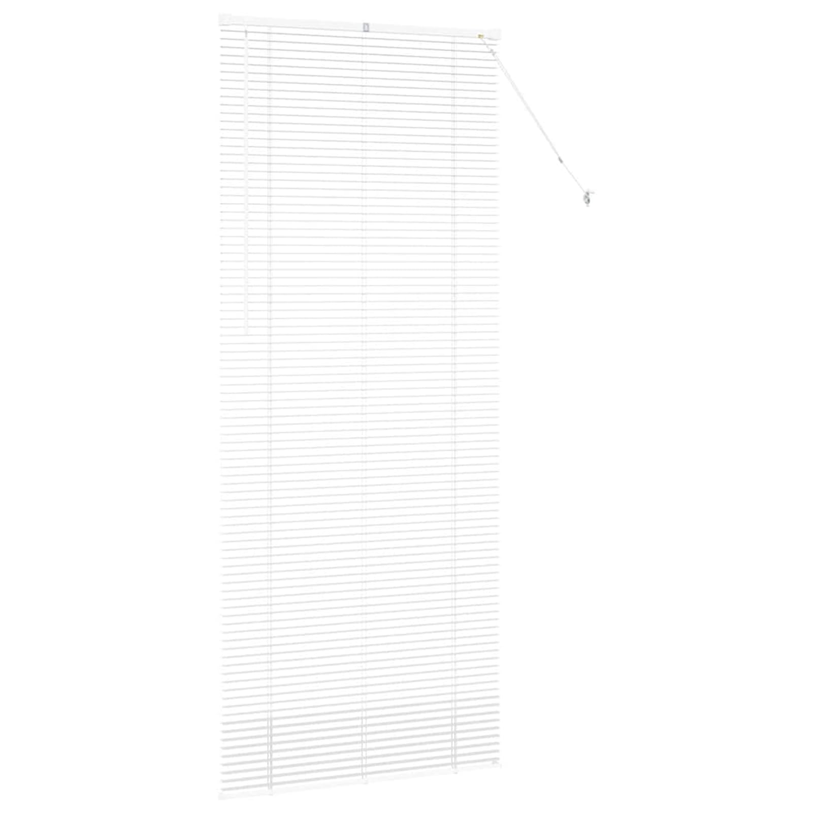Gecheer Tenda per Finestra con Tende Altro Bianco 90 x 220 cm AlluminioTende Moderne