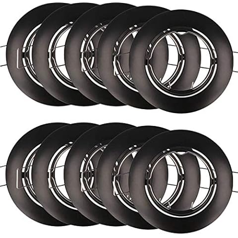 LED-Line Spot Encastré Noir 10-Pack Cover