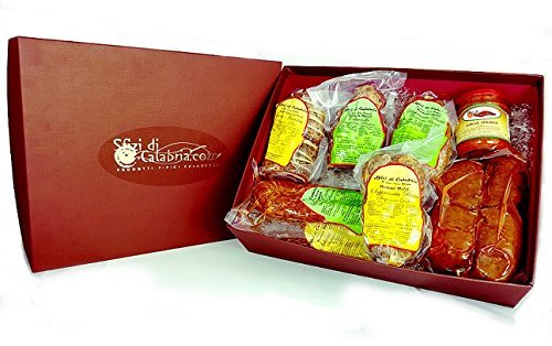 La valigia del Calabrese con 8 grandi Salumi artigianali -