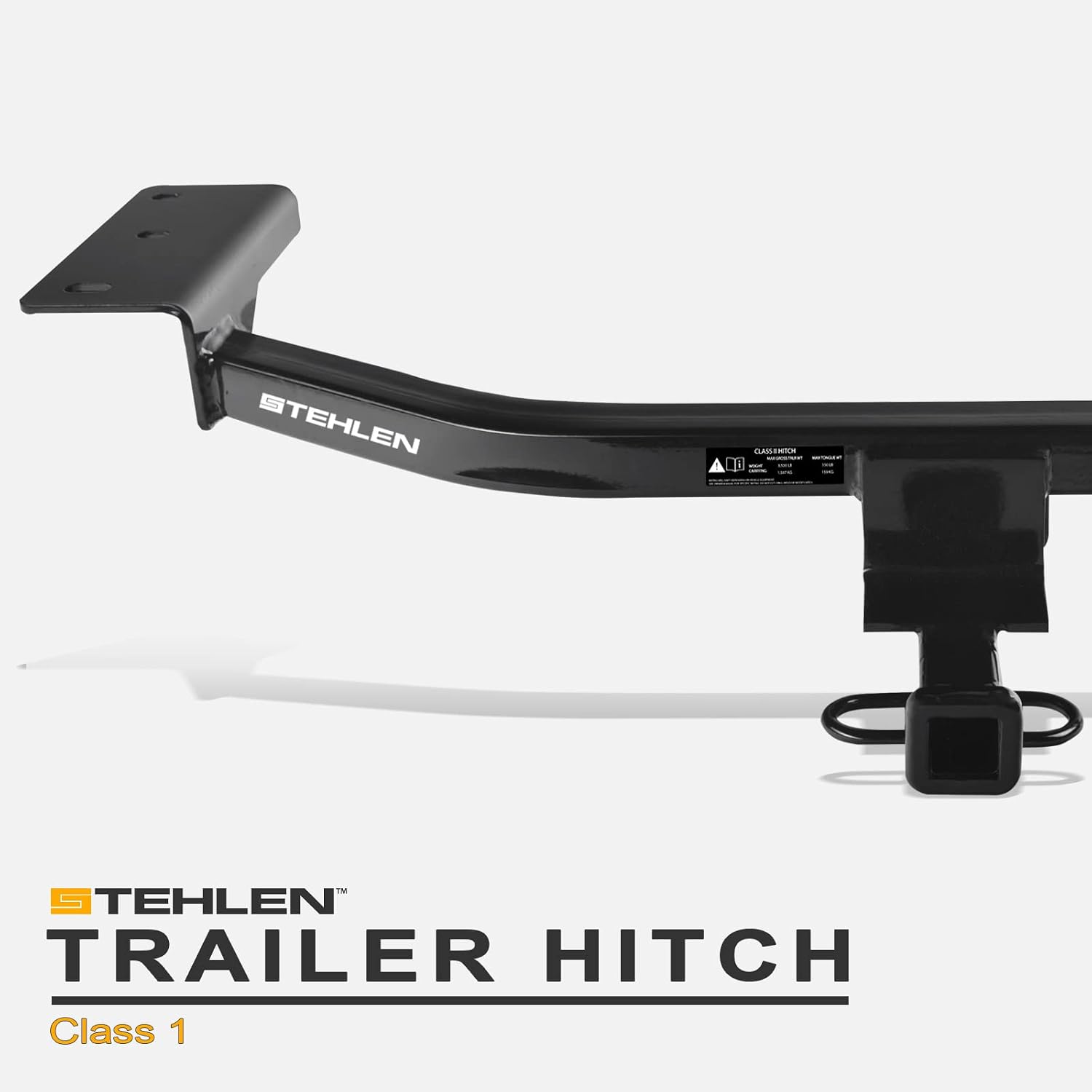 Stehlen 733469488309 Compatible with 2012-2018 Ford Focus SE/SEL/S/Titanium Class 1 Trailer Tow Hitch Receiver 1.25"