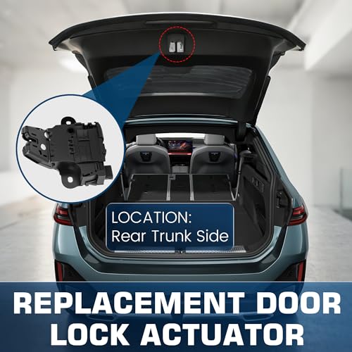 Image of Rear Trunk Latch Actuator for Chevrole Chevy Cruze Impala Malibu Sonic Corvette Camaro Buick Regal Lacrosse Verano Allure Cadillac ATS ELR XTS CTS Replaces 940-108 13501988