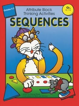 Paperback Attribute Block Thinking Activities-Sequences Book