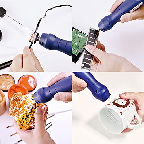 UNOYX Li-Ion Battery Powered Cordless Handheld Heat Gun Hot Air Gun Mini Heat Gun for Heat Shrink and Many Other Purposes 4 UNOYX Li-Ion Battery Powered Cordless Handheld Heat Gun Hot Air Gun Mini Heat Gun for Heat Shrink and Many Other Purposes - Image 4