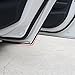 Eytool Car Door Protectors Edge Guards,16Ft(5M) Car Edge Trim Rubber Seal Protector with U Shape Car Protection Door Edge Guard Fit for Most Car(Black)