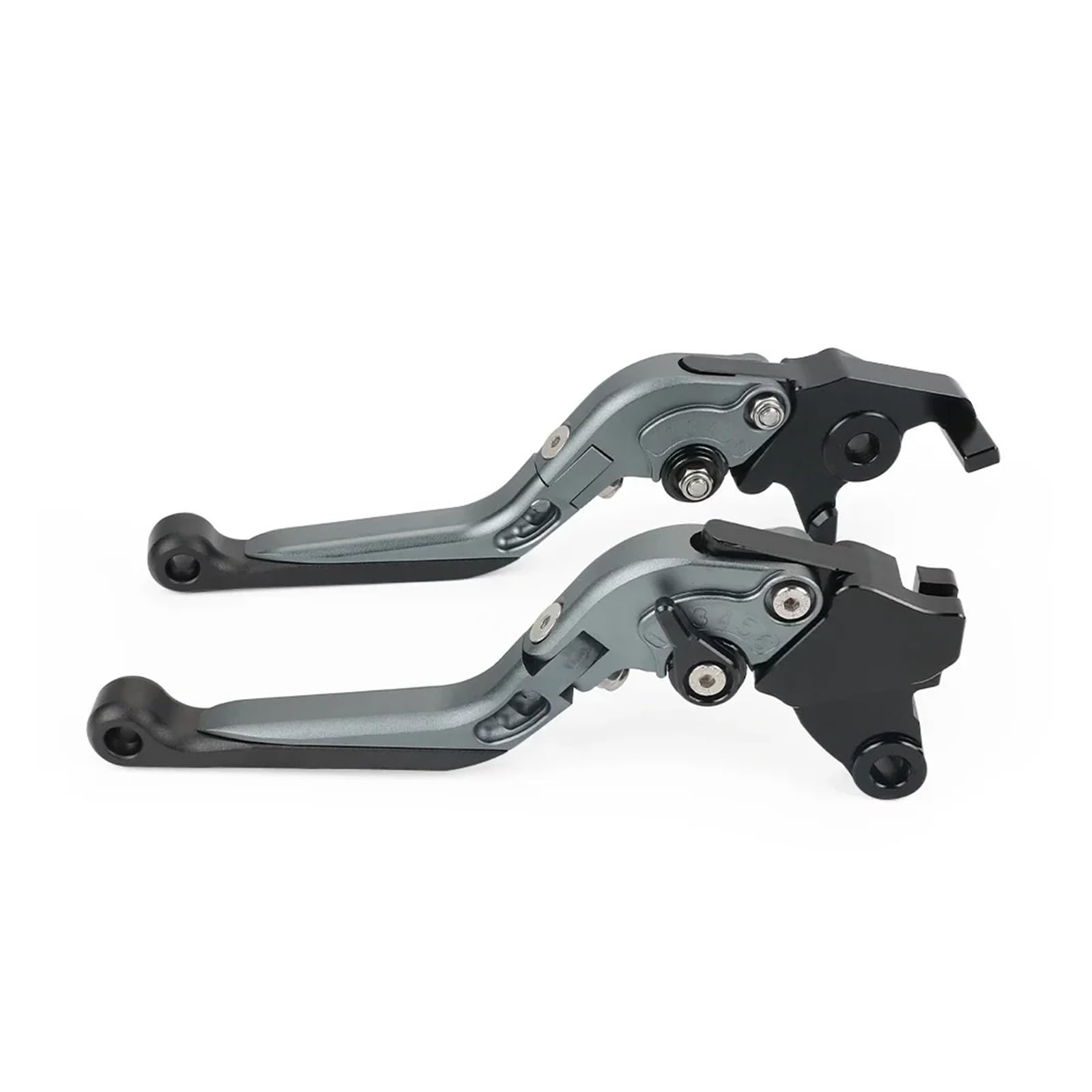 Hguvsjd for CFMOTO 450SR 450SS 450NK 800MT 800NK for 450SRS for 450CLC 2022 2023 2024 Motorcycle Clutch Brake Levers Motorcycle Brake Lever(Gray)